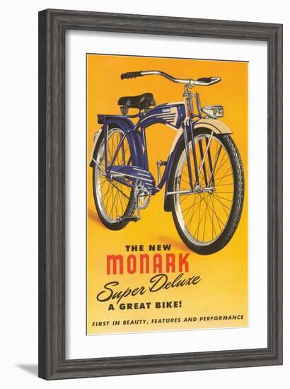 Monark Bike-null-Framed Art Print