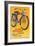 Monark Bike-null-Framed Art Print