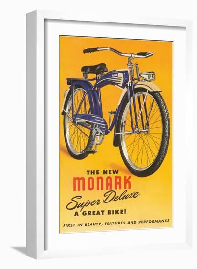 Monark Bike-null-Framed Art Print