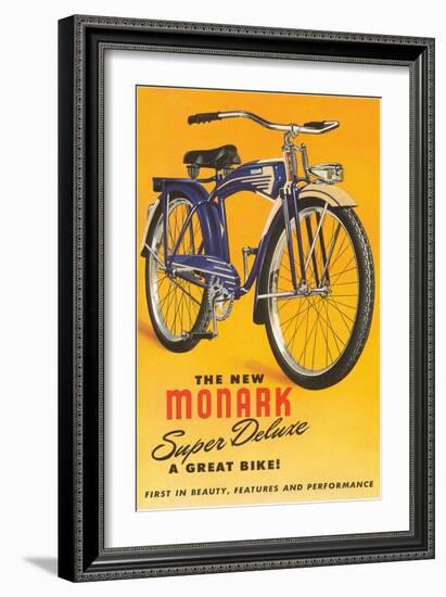 Monark Bike-null-Framed Art Print