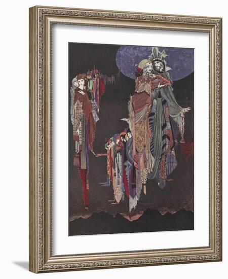 Monas and Una-Harry Clarke-Framed Giclee Print