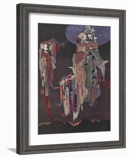 Monas and Una-Harry Clarke-Framed Giclee Print