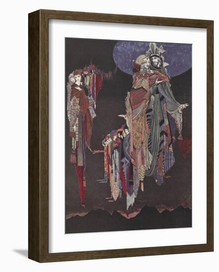 Monas and Una-Harry Clarke-Framed Giclee Print