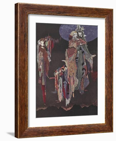 Monas and Una-Harry Clarke-Framed Giclee Print