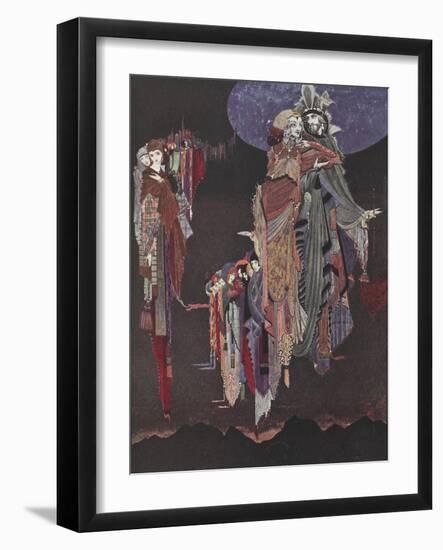 Monas and Una-Harry Clarke-Framed Giclee Print