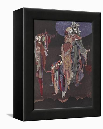 Monas and Una-Harry Clarke-Framed Premier Image Canvas