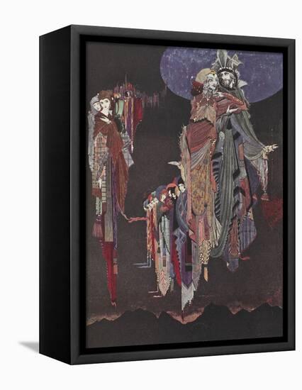 Monas and Una-Harry Clarke-Framed Premier Image Canvas