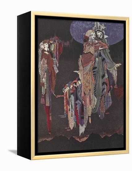 Monas and Una-Harry Clarke-Framed Premier Image Canvas