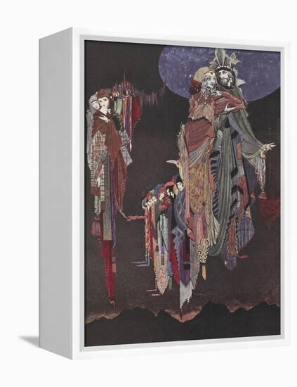 Monas and Una-Harry Clarke-Framed Premier Image Canvas