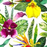 Watercolor Flowers-Monash-Art Print