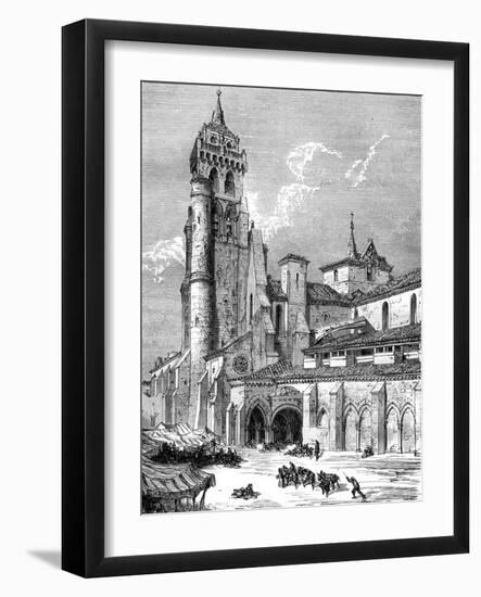 Monasterio De Las Huelgas, Burgos, Spain, 19th Century-Gustave Doré-Framed Giclee Print