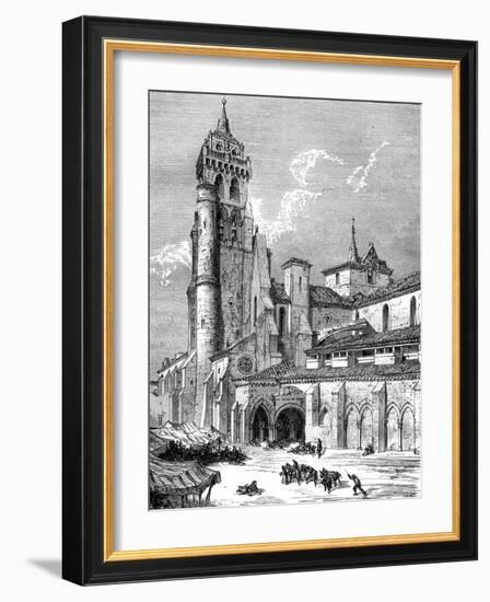 Monasterio De Las Huelgas, Burgos, Spain, 19th Century-Gustave Doré-Framed Giclee Print