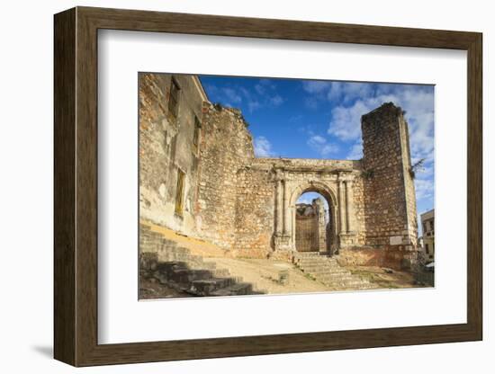 Monasterio De San Francisco, Colonial Zonesanto Domingo, Dominican Republic, West Indies, Caribbean-Jane Sweeney-Framed Photographic Print