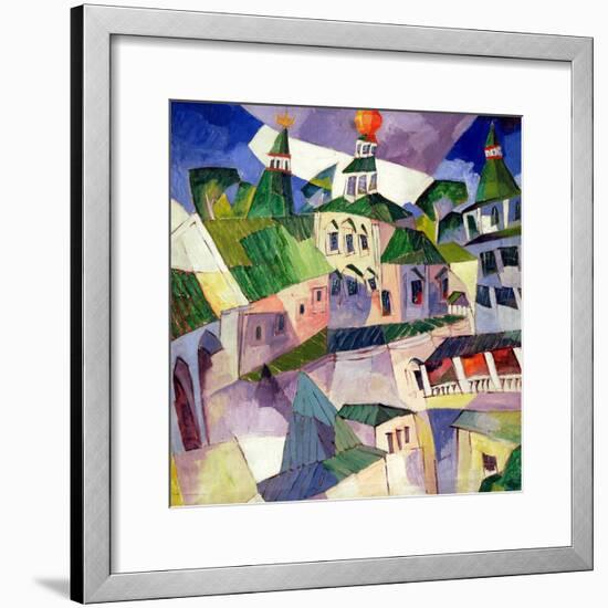 Monastery, 1926-Aristarkh Vasilievic Lentulov-Framed Giclee Print