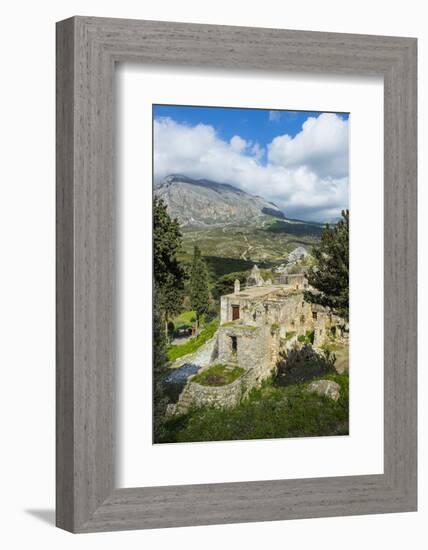 Monastery Kato Preveli (Kato Moni Preveli), Crete, Greek Islands, Greece, Europe-Michael Runkel-Framed Photographic Print