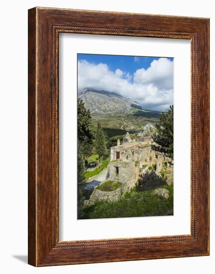 Monastery Kato Preveli (Kato Moni Preveli), Crete, Greek Islands, Greece, Europe-Michael Runkel-Framed Photographic Print