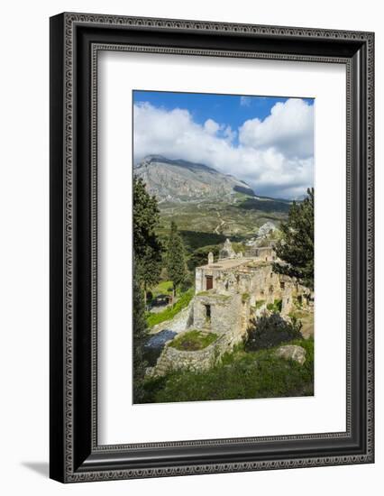 Monastery Kato Preveli (Kato Moni Preveli), Crete, Greek Islands, Greece, Europe-Michael Runkel-Framed Photographic Print