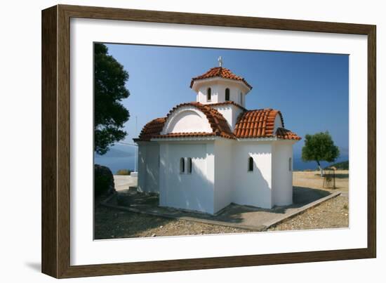 Monastery of Agrilion Church, Kefalonia, Greece-Peter Thompson-Framed Photographic Print