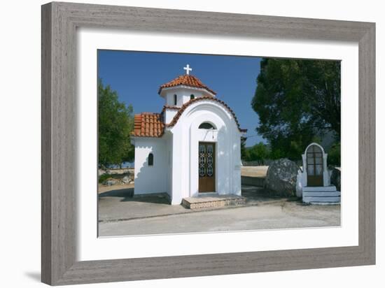 Monastery of Agrilion Church, Kefalonia, Greece-Peter Thompson-Framed Photographic Print