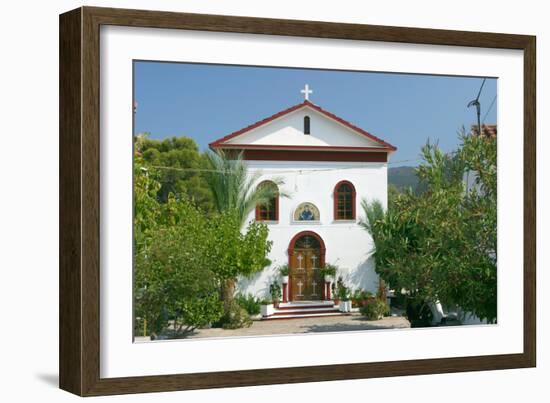 Monastery of Agrilion, Kefalonia, Greece-Peter Thompson-Framed Photographic Print