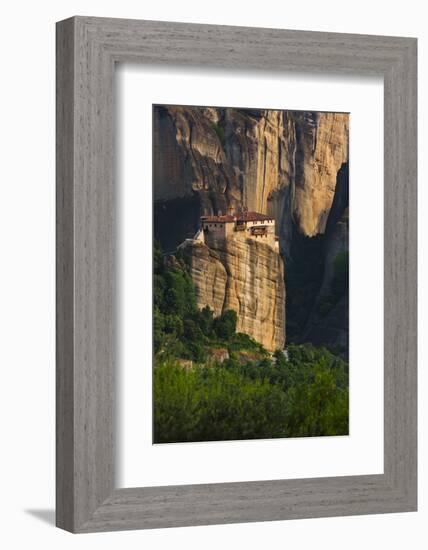 Monastery of Roussanou, Meteora, Greece (UNESCO World Heritage Site)-Keren Su-Framed Photographic Print