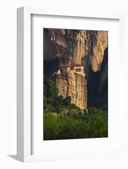 Monastery of Roussanou, Meteora, Greece (UNESCO World Heritage Site)-Keren Su-Framed Photographic Print