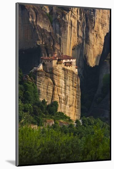 Monastery of Roussanou, Meteora, Greece (UNESCO World Heritage Site)-Keren Su-Mounted Photographic Print