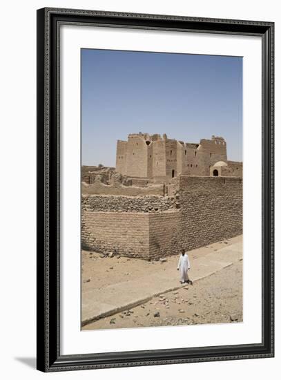 Monastery of St. Simeon, Founded in the 7th Century, Aswan, Egypt, North Africa, Africa-Richard Maschmeyer-Framed Photographic Print