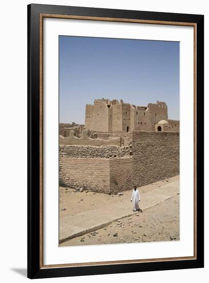 Monastery of St. Simeon, Founded in the 7th Century, Aswan, Egypt, North Africa, Africa-Richard Maschmeyer-Framed Photographic Print