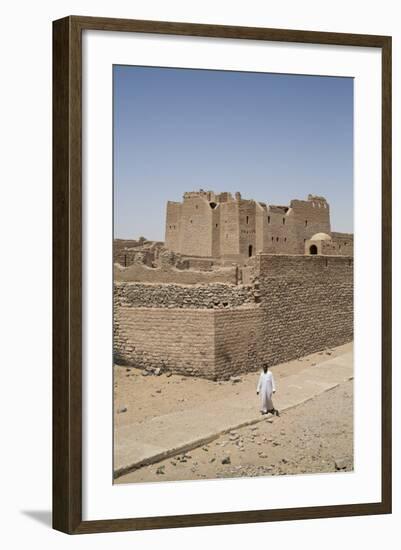 Monastery of St. Simeon, Founded in the 7th Century, Aswan, Egypt, North Africa, Africa-Richard Maschmeyer-Framed Photographic Print