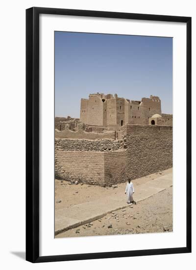 Monastery of St. Simeon, Founded in the 7th Century, Aswan, Egypt, North Africa, Africa-Richard Maschmeyer-Framed Photographic Print