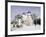 Monastery of the Christian St. Sergius Cathedral of the Assumption in Snow, Moscow Area, Russia-Gavin Hellier-Framed Photographic Print