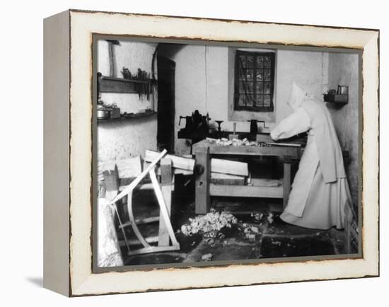 Monastic Carpenter-null-Framed Premier Image Canvas