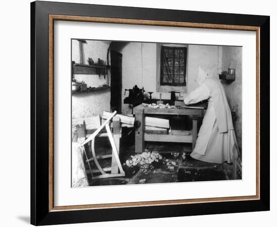 Monastic Carpenter-null-Framed Photographic Print