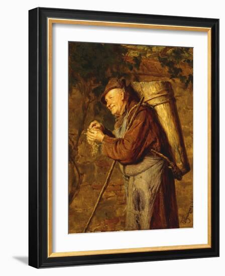 Monastic Produce, 1888-Eduard Grutzner-Framed Giclee Print