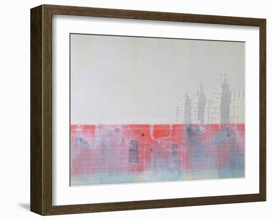 Monday morning, Djenn?Mali-Charlie Millar-Framed Giclee Print