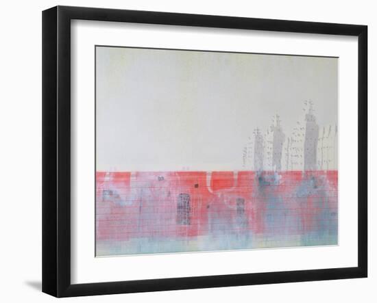 Monday morning, Djenn?Mali-Charlie Millar-Framed Giclee Print