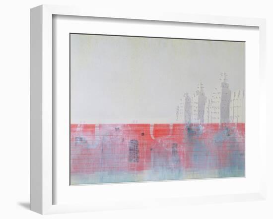 Monday morning, Djenn?Mali-Charlie Millar-Framed Giclee Print