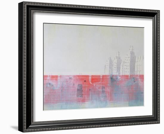 Monday morning, Djenn?Mali-Charlie Millar-Framed Giclee Print