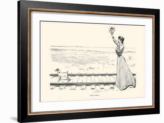 Monday Morning-Charles Dana Gibson-Framed Art Print