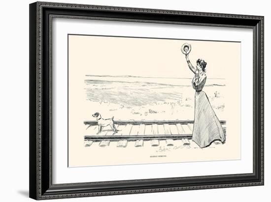 Monday Morning-Charles Dana Gibson-Framed Art Print