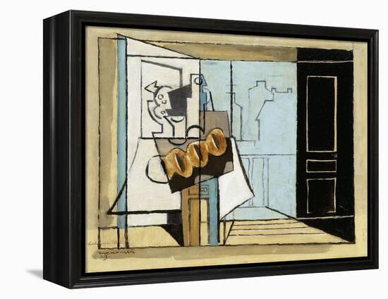 Monday, the Open Window; Lundi, La Fenetre Ouverte, 1929-Louis Marcoussis-Framed Premier Image Canvas