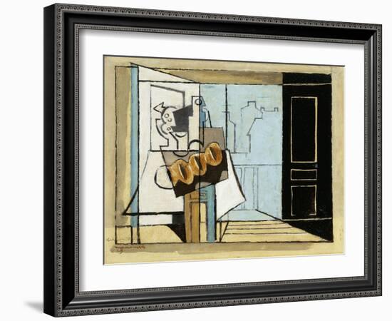 Monday, the Open Window-Louis Marcoussis-Framed Giclee Print