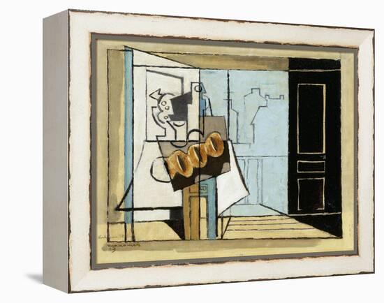 Monday, the Open Window-Louis Marcoussis-Framed Premier Image Canvas