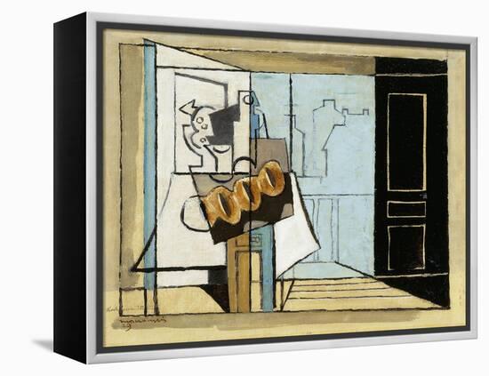 Monday, the Open Window-Louis Marcoussis-Framed Premier Image Canvas