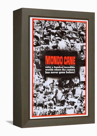 Mondo Cane-null-Framed Stretched Canvas