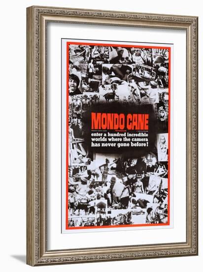 Mondo Cane-null-Framed Art Print