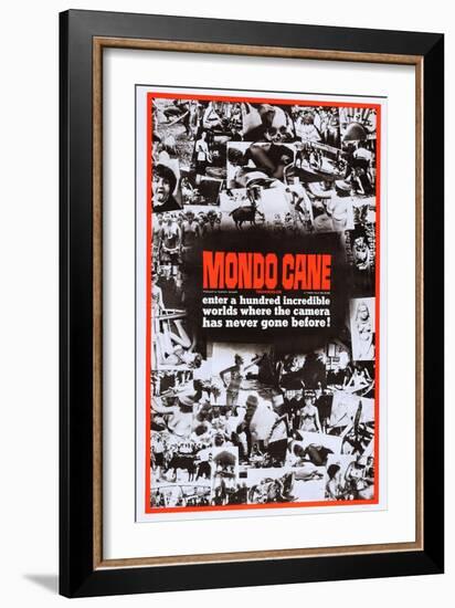 Mondo Cane-null-Framed Art Print