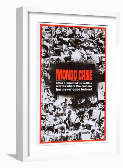 Mondo Cane-null-Framed Art Print