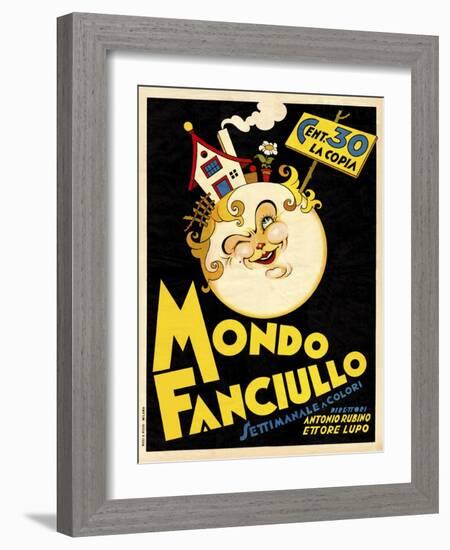 Mondo Fanciullo-Vintage Apple Collection-Framed Giclee Print